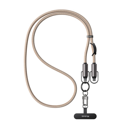 Correa con cable de carga 2 en 1 - C a Lightning