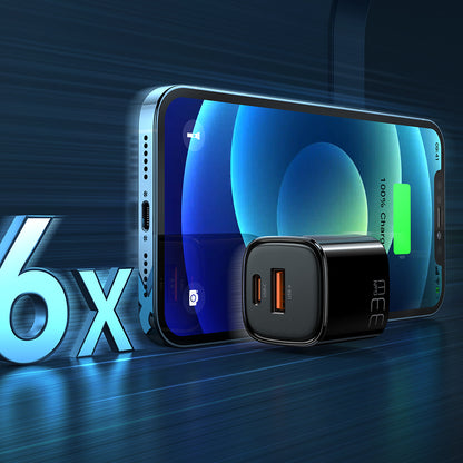 Cargador de pared 33W USB-C + USB-A