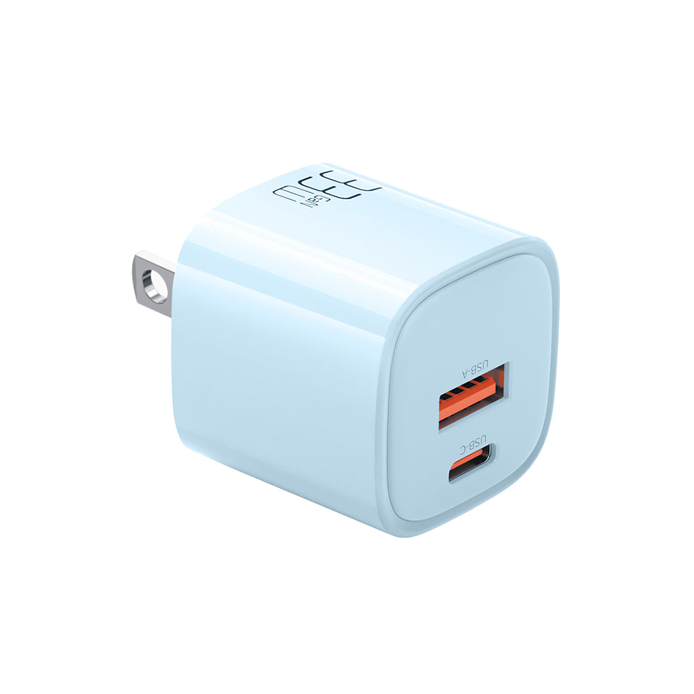 Cargador de pared 33W USB-C + USB-A