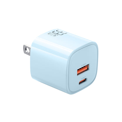Cargador de pared 33W USB-C + USB-A