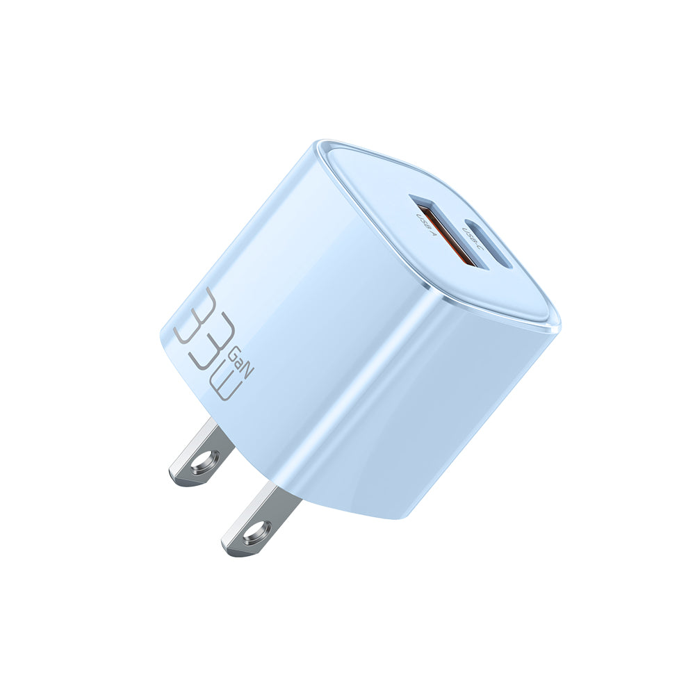 Cargador de pared 33W USB-C + USB-A
