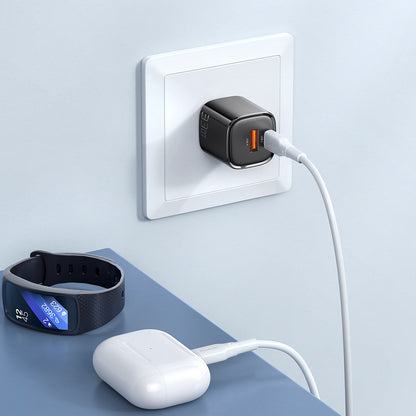 Cargador de pared 33W USB-C + USB-A