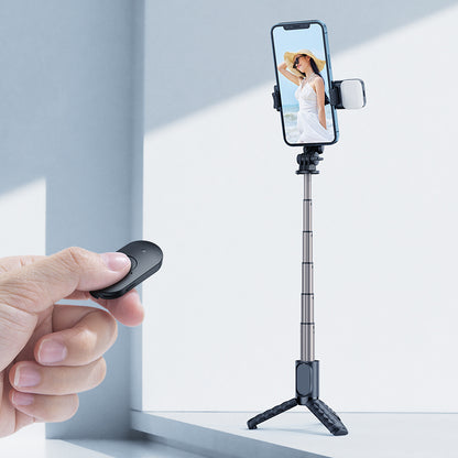 Selfie Stick Inalámbrico con Luz Individual