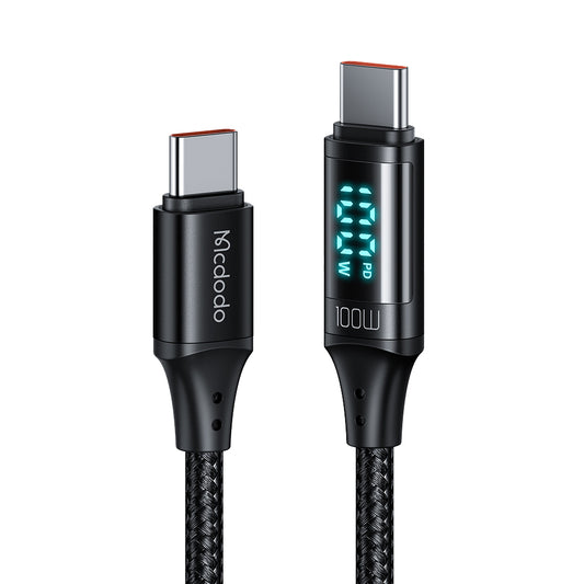 Cable Digital HD Tipo C a Tipo C 100W 1.2m