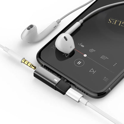 Adaptador de audífono Lightning (iPhone) a DC3.5mm