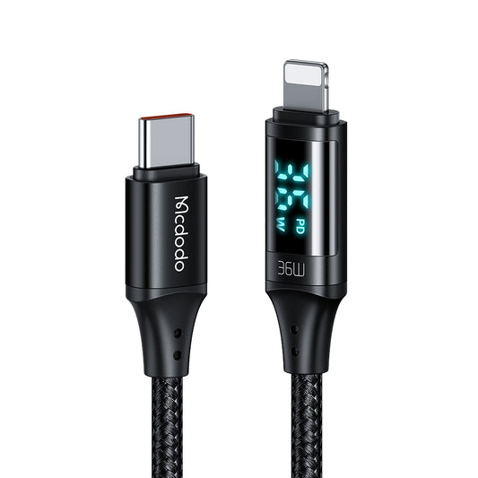 Cable Digital HD Tipo C a Lightning 36W 1.2m