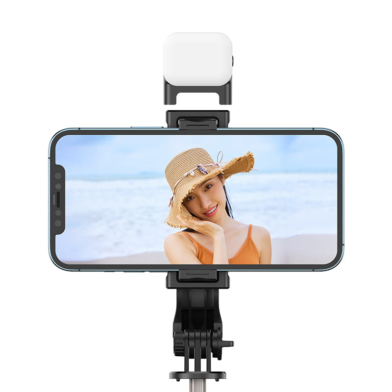 Selfie Stick Inalámbrico con Luz Individual