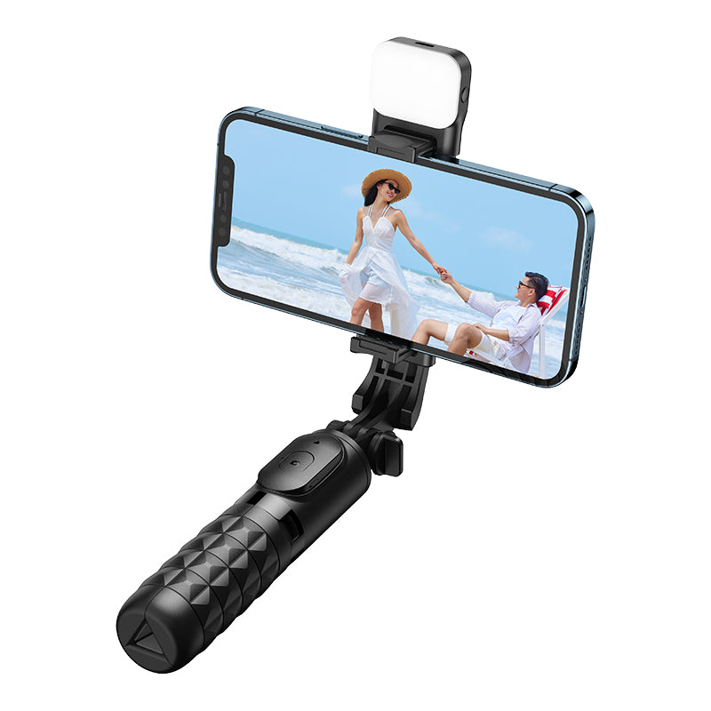 Selfie Stick Inalámbrico con Luz Individual