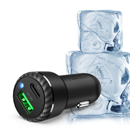 Cargador de Auto LB Tipo C  + QC3.0 38W
