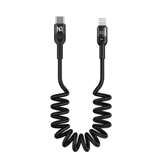 Cable Omega Tipo C a Lightning 36W PD 1.8m